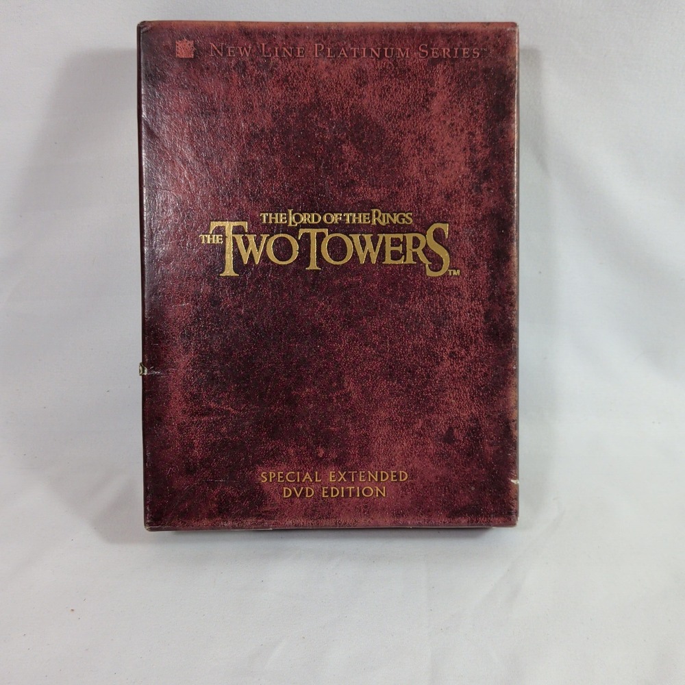 Lord of the Rings Two Towers Extended DVD set